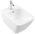 Produktbild: Villeroy & Boch Finion Bidet, mit Überlauf, 1 Hahnloch, 375x560mm, 446500RW,