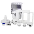 Produktbild: Einbauskimmer Komplett Set deluxe - Pool Skimmer Stahlwandbecken Einströmdüse