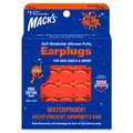Produktbild: Mack's Soft Moldable Silikon Putty Ohrstöpsel - Kindergröße, 15 Paar - Bequeme kleine Ohrstöpsel zum Schwimmen, Baden, Reisen, laute Veranstaltungen und Fliegen