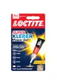 Produktbild: Loctite Superkleber Gel, extra starker & flexibler Sekundenkleber, stoß- & wasserresistentes Sekundenkleber Gel für z.B. Gummi, Leder, Holz, 1 x 3 g