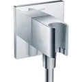 Produktbild: hansgrohe Fixfit Porter Square Axor Schlauchanschluss mit Rückflussverh.chrom (36734000)