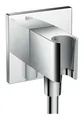 Produktbild: Axor Showersolutions Wandanschluss eckig mit integrierter Brausehalterfunktion - Chrom - 36734000