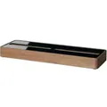 Produktbild: Visitenkarten-Aufsteller Eiche Holz/Acryl 60 Karten max. 90x60mm