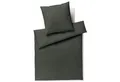Produktbild: JOOP! Bettwäsche Soft Stripes 45003 04 Grün Flanell, Flanell, 3 teilig, gestreift, Logo