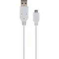 Produktbild: SCHWAIGER Kabel, Micro USB 2,0 m USB 2.0A Stecker/USB MicroB, weiss
