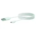 Produktbild: Schwaiger LK200M532 2m USB A Micro-USB A Weiss USB Kabel (2 m, USB 2.0) (LK200M532)
