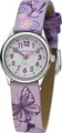 Produktbild: Jacques Farel HCC435 Schmetterling Uhr Mädchen Kinderuhr Lederarmband