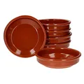 Produktbild: MamboCat Cazuela Schale Bruno Tonware I 6er Set I Ø 16 cm I Größe M I Mediterran I Glasiert I Unikat Handarbeit I Antike/Vintage I Mittelalter I Wikinger