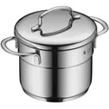 Produktbild: WMF Fleischtopf Mini, Edelstahl, Metall, 1 L, rund, backofengeeignet, rostfrei, stapelbar, breiter Schüttrand, geschmacksneutral, säurefest, TransTherm®-Allherdboden, Kochen, Töpfe, Fleischtöpfe