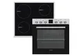 Produktbild: Telefunken Elektro-Herd-Set B-HS-75-I-I, Einbauherdset, Backofen mit Induktionskochfeld, Teleskopauszug, 78 L