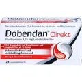 Produktbild: DOBENDAN Direkt Flurbiprofen 8,75 mg Lutschtabl. 24 St PZN 06866410