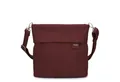 Produktbild: Zwei Umhängetasche Mademoiselle M8 - Schultertasche 25 cm (rubin)