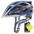 Produktbild: uvex i-vo cc - Leichter Allround-Helm für Damen und Herren - individuelle Größenanpassung - darkblue metallic - 52-57 cm
