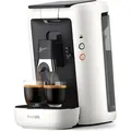 Produktbild: Philips Senseo® Maestro Kaffee Pad Maschine, Kaffeestärkewahl, Memo Funktion, 1.2 L Wasserbehälter, Weiß (CSA260/10) - Weiß