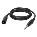 Produktbild: DAP Audio FL13 - Adapterkabel 3-pol XLR male / 6,3mm Klinke mono male 1,5m