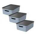 Produktbild: Jive 3er-Set Aufbewahrungsbox 10l mit Deckel