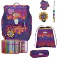 Produktbild: Scout Schulranzen Superflash Alpha Set 4-teilig Fantasy violett - Violett/Lila
