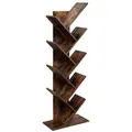 Produktbild: Vasagle Bücherregal LBC11BX, vintage braun, aus Holz, 8 Fächer, 50 x 141,5 x 25cm
