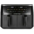 Produktbild: GOURMETmaxx Doppel-Heißluftfritteuse 3100 Watt 9L Doppelkammer Fritteuse XXL