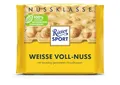 Produktbild: Ritter Sport Weisse Voll-Nuss, Weiße Schokolade mit ganzen Haselnüssen, Schokoladen-Klassiker zum Genießen, Geschenkidee, 100g Tafel
