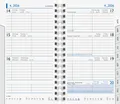 Produktbild: BRUNNEN 1075601006 Taschenkalender9x15cm 2S/1W Einlage