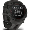 Produktbild: Garmin Instinct E Instinct E – 45 mm Kohle/Schwarz mit Silikon-Wechselarmband 22 mm