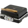 Produktbild: Domo WAFFELEISEN - INKY BLACK Waffeleisen Schwarz (DO9281W)