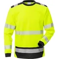 Produktbild: Fristads High Vis T-Shirt Langarm KL. 3 7724 THV 114100 - warnschutz-gelb/schwarz - 2XL