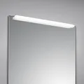 Produktbild: 60cm Geradlinige Helestra ORTA Spiegelleuchte in weiß/chrom aus Glas/Metall