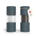 Produktbild: LARS NYSØM Salz und Pfeffermühle Set aus Edelstahl mit einstellbarem Keramikmahlwerk I Pfeffermühle und Salzmühle I Manuelle Gewürzmühlen (2 Stück) (Stone Blue)
