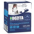 Produktbild: Bozita Happen in Gelee Rentier | 6x 370g Hundefutter nass