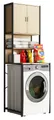 Produktbild: VCM Waschmaschinenumbauschrank Waschmaschine Toilette Überbau Schrank Edino (1-St)