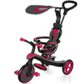 Produktbild: Globber Neues rotes Explorer Trike 4in1 632-102-2 Schwarz