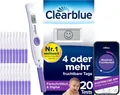 Produktbild: Clearblue Ovulationstest Kit Digital Testhalterung 20 Tests Kinderwunsch Set
