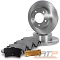 Produktbild: BREMSSCHEIBEN VOLL Ø305 + BELÄGE HINTEN FÜR OPEL MOVANO RENAULT MASTER