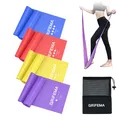 Produktbild: GRIFEMA Fitnessbänder 4er Set 4 Widerstandsstufen mit Tasche & Anleitung
