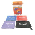 Produktbild: Grifema Gummibänder Fitness Zubehör 4er Set 18 Meter mit 4 Halterungen flexibel