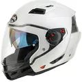 Produktbild: Airoh Helm Crossover Executive Color mit Doppel Visier M weiàŸ