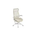 Produktbild: Bürostuhl mit Rückenlehne und Armlehnen cappuccinobeige