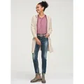 Produktbild: Longstrickjacke HEINE, Damen, Gr. 36/38, beige (sand), 52% Viskose, 26% Polyester, 22% Polyamid, unifarben, Strickjacken Longstrickjacke