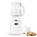 Produktbild: Livatro Nussmilchbereiter 12‑in‑1,1.5 Lautomatischer Sojamilchmaker,abnehmbares Design,Mandel-/Hafermilch & Saft,24 h Timer, Warmhalten,Selbstreinigung,Sicherheitsverriegelung(Beige1)