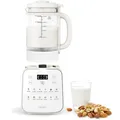Produktbild: Nussmilchbereiter 12‑in‑1 1,5 L für Mandel Hafer Soja Milch Saft automatische...