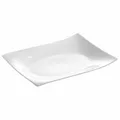 Produktbild: Maxwell & Williams Motion Platte Eckig, Tablett, Servierplatte, Porzellan, Weiß