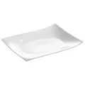 Produktbild: Maxwell & Williams Motion Platte Eckig, Tablett, Servierplatte, Porzellan, Weiß