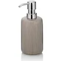 Produktbild: Seifenspender Ava Keramik steingrau 17,5cm 7,5cmØ 350,0ml