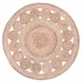 Produktbild: Jute Teppich Rund Jemina Natur 90 cm