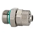 Produktbild: Riegler Gerade Einschraubverschraubung, FKM O-Ring, G1/4 a., Schlauch 8/6