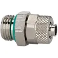 Produktbild: Gerade Einschraubverschraubung, Fkm O-ring, G1/4 A., Schlauch 8/6 - Riegler