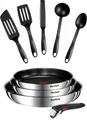Produktbild: TEFAL INGENIO EMOTION PFANNENSET 9-TEILIG, PFANNEN + GRIFF + KÜCHENZUBEHÖR, NEU
