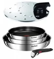 Produktbild: TEFAL INGENIO EMOTION PFANNENSET 5-TEILIG PFANNEN, BRATDECKEL, ABNEHMBAREN GRIFF